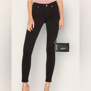 AGOLDE Sophie Filter Free Skinny Jeans “Jet”